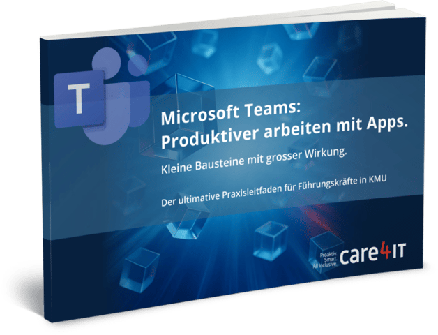 E-Book Cover für Microsoft Teams App. Ein Leitfaden